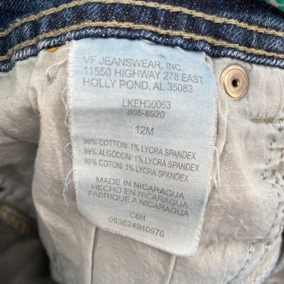 Lee Jeans Womens 12 M High Rise Boot Cut Light Blue Denim 100% Cotton 5 Pocket - Picture 13 of 13